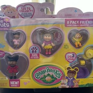 New Cabbage Patch Kids Little Sprouts Friends Set 8 Pack  Series 1
